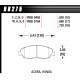Kočione pločice HAWK performance Hawk Kočione pločice ER-1 HB275D.620 | race-shop.hr