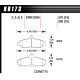 Kočione pločice HAWK performance Hawk Brake Pad HP Plus HB173N.570 | race-shop.hr