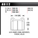 Kočione pločice HAWK performance Hawk Brake Pad Blue 9012 (15 mm) HB172E.595 | race-shop.hr