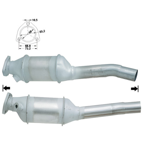 DPF i katalizatori Magnaflow za odredjen model Magnaflow Katalizator za AUDI | race-shop.hr