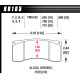 Kočione pločice HAWK performance Hawk Kočione pločice DTC-80 HB105Q.620 | race-shop.hr
