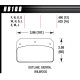 Kočione pločice HAWK performance Hawk Kočione pločice ER-1 HB100D.480 | race-shop.hr