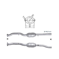 Magnaflow Katalizator za AUDI VOLKSWAGEN