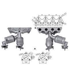Magnaflow Katalizator za AUDI VOLKSWAGEN