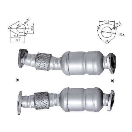 DPF i katalizatori Magnaflow za odredjen model Magnaflow Katalizator za AUDI AUDI | race-shop.hr