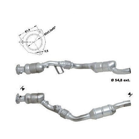 DPF i katalizatori Magnaflow za odredjen model Magnaflow Katalizator za AUDI | race-shop.hr
