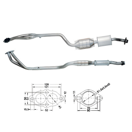 DPF i katalizatori Magnaflow za odredjen model Magnaflow Katalizator za BMW | race-shop.hr