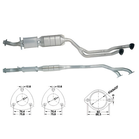 DPF i katalizatori Magnaflow za odredjen model Magnaflow Katalizator za BMW | race-shop.hr