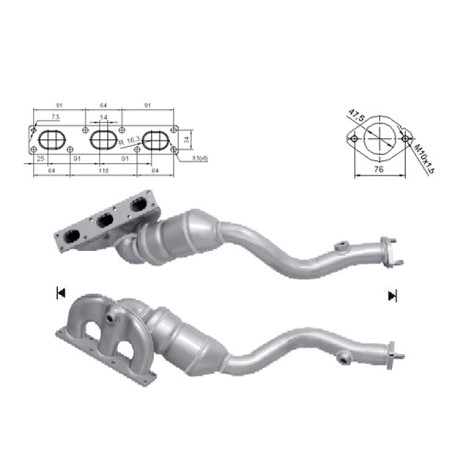 DPF i katalizatori Magnaflow za odredjen model Magnaflow Katalizator za BMW | race-shop.hr