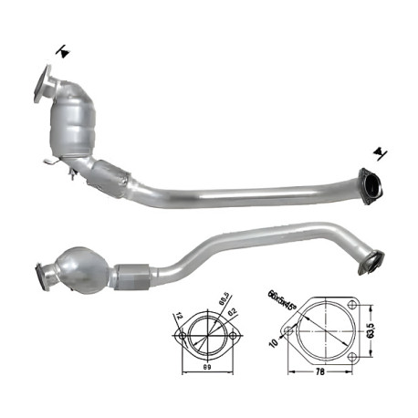 DPF i katalizatori Magnaflow za odredjen model Magnaflow Katalizator za BMW | race-shop.hr