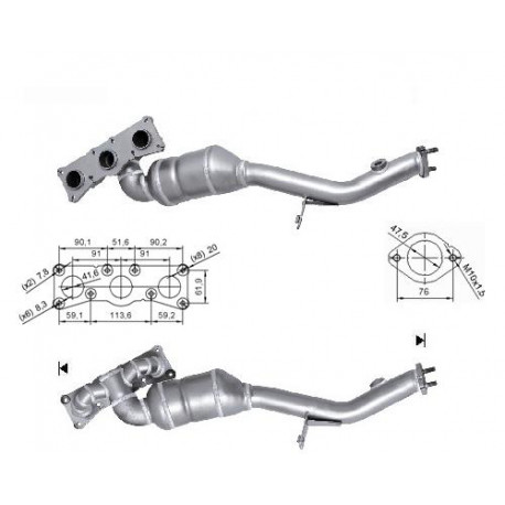 DPF i katalizatori Magnaflow za odredjen model Magnaflow Katalizator za BMW | race-shop.hr