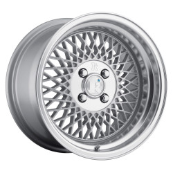 Klutch SL1 15x8,5 ET17 4x100 Silver w/ Machined Lip