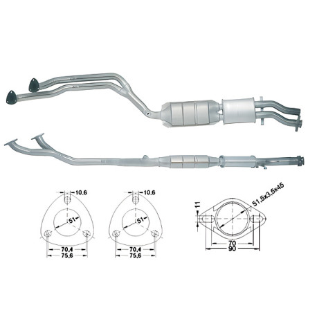 DPF i katalizatori Magnaflow za odredjen model Magnaflow Katalizator za BMW | race-shop.hr