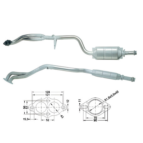 DPF i katalizatori Magnaflow za odredjen model Magnaflow Katalizator za BMW | race-shop.hr