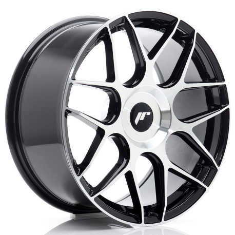 Alu Felge Felga Japan Racing JR18 18x8,5 ET35 5x112 Black Machined | race-shop.hr