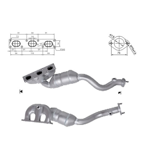 DPF i katalizatori Magnaflow za odredjen model Magnaflow Katalizator za BMW | race-shop.hr