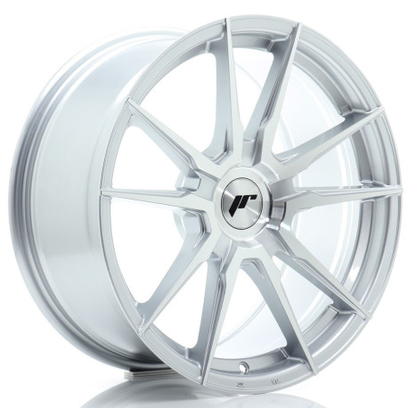 Alu Felge Felga Japan Racing JR21 18x8 ET37 5x100 Silver Machined | race-shop.hr