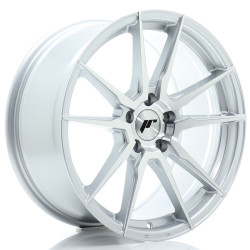 Felga Japan Racing JR21 18x8 ET40 5x112 Silver Machined Face