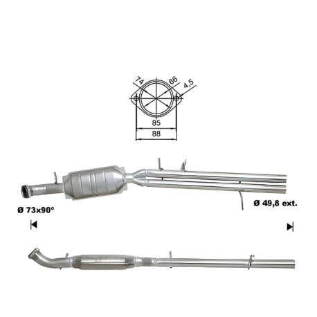 DPF i katalizatori Magnaflow za odredjen model Magnaflow Katalizator za BMW | race-shop.hr