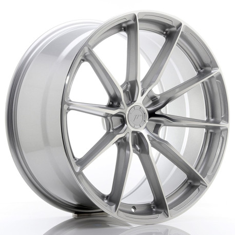 Alu Felge Felga Japan Racing JR37 20x10 ET45 5x120 Silver Machined | race-shop.hr