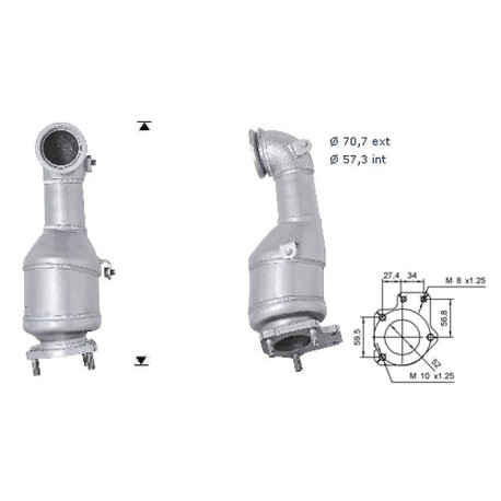DPF i katalizatori Magnaflow za odredjen model Magnaflow Katalizator za CHEVROLET | race-shop.hr