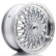 Alu Felge Felga Japan Racing JR9 17x7,5 ET20 4x100/108 Silver w/ Machined Lip+Silver Rivets | race-shop.hr