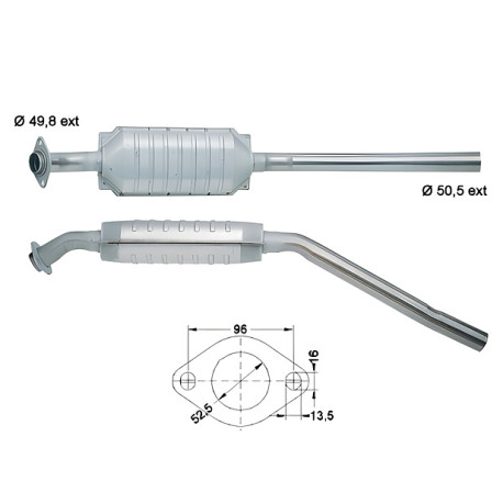 DPF i katalizatori Magnaflow za odredjen model Magnaflow Katalizator za CHRYSLER | race-shop.hr