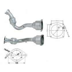 Magnaflow Katalizator za CITROËN FIAT LANCIA PEUGEOT