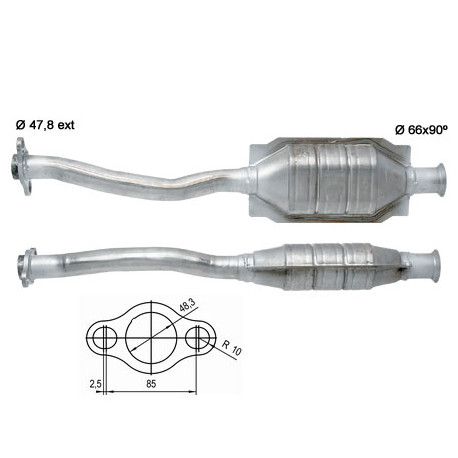 DPF i katalizatori Magnaflow za odredjen model Magnaflow Katalizator za CITROËN | race-shop.hr