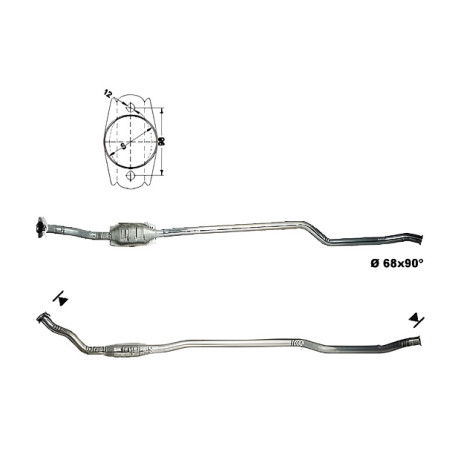 DPF i katalizatori Magnaflow za odredjen model Magnaflow Katalizator za CITROËN | race-shop.hr