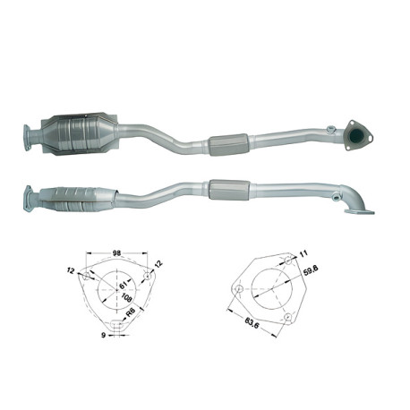 DPF i katalizatori Magnaflow za odredjen model Magnaflow Katalizator za DAEWOO | race-shop.hr