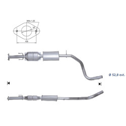 Magnaflow Katalizator za FIAT
