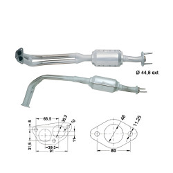 Magnaflow Katalizator za FIAT