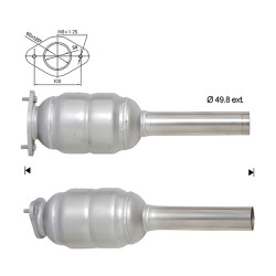 Magnaflow Katalizator za FIAT