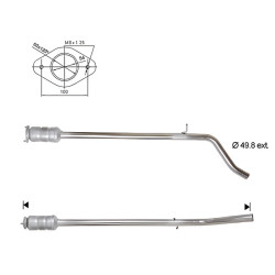 Magnaflow Katalizator za FIAT