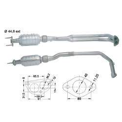 Magnaflow Katalizator za FIAT