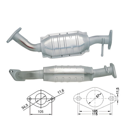 DPF i katalizatori Magnaflow za odredjen model Magnaflow Katalizator za FORD | race-shop.hr