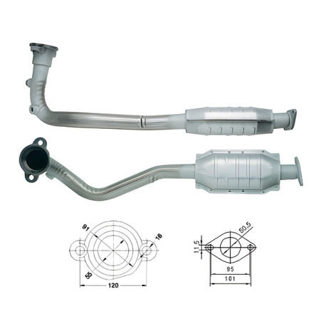 DPF i katalizatori Magnaflow za odredjen model Magnaflow Katalizator za FORD | race-shop.hr