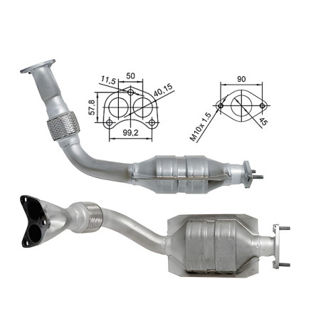 DPF i katalizatori Magnaflow za odredjen model Magnaflow Katalizator za FORD | race-shop.hr
