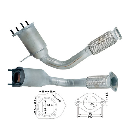 DPF i katalizatori Magnaflow za odredjen model Magnaflow Katalizator za FORD | race-shop.hr