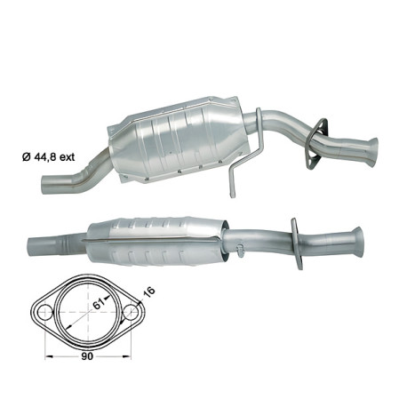 DPF i katalizatori Magnaflow za odredjen model Magnaflow Katalizator za FORD | race-shop.hr
