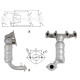 DPF i katalizatori Magnaflow za odredjen model Magnaflow Katalizator za FORD | race-shop.hr