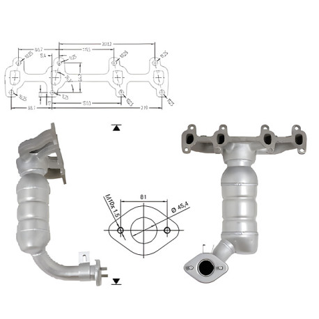 DPF i katalizatori Magnaflow za odredjen model Magnaflow Katalizator za FORD | race-shop.hr
