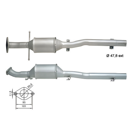 DPF i katalizatori Magnaflow za odredjen model Magnaflow Katalizator za FORD | race-shop.hr