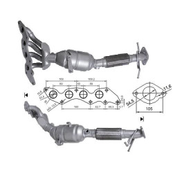 Magnaflow Katalizator za FORD