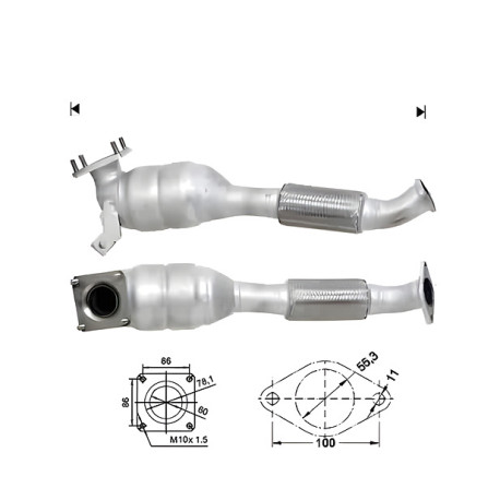 DPF i katalizatori Magnaflow za odredjen model Magnaflow Katalizator za FORD | race-shop.hr