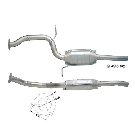 DPF i katalizatori Magnaflow za odredjen model Magnaflow Katalizator za FORD | race-shop.hr
