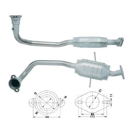 DPF i katalizatori Magnaflow za odredjen model Magnaflow Katalizator za FORD | race-shop.hr
