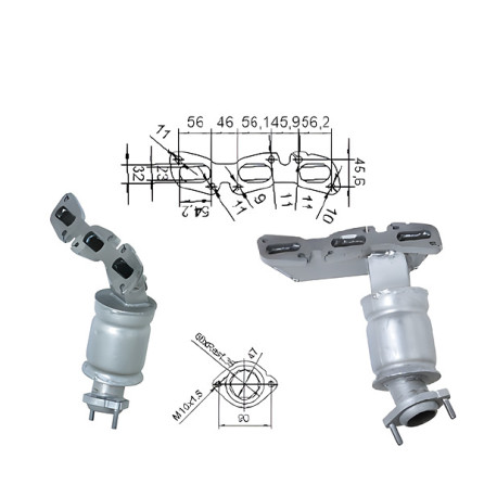 DPF i katalizatori Magnaflow za odredjen model Magnaflow Katalizator za FORD | race-shop.hr