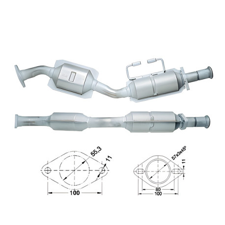DPF i katalizatori Magnaflow za odredjen model Magnaflow Katalizator za FORD | race-shop.hr